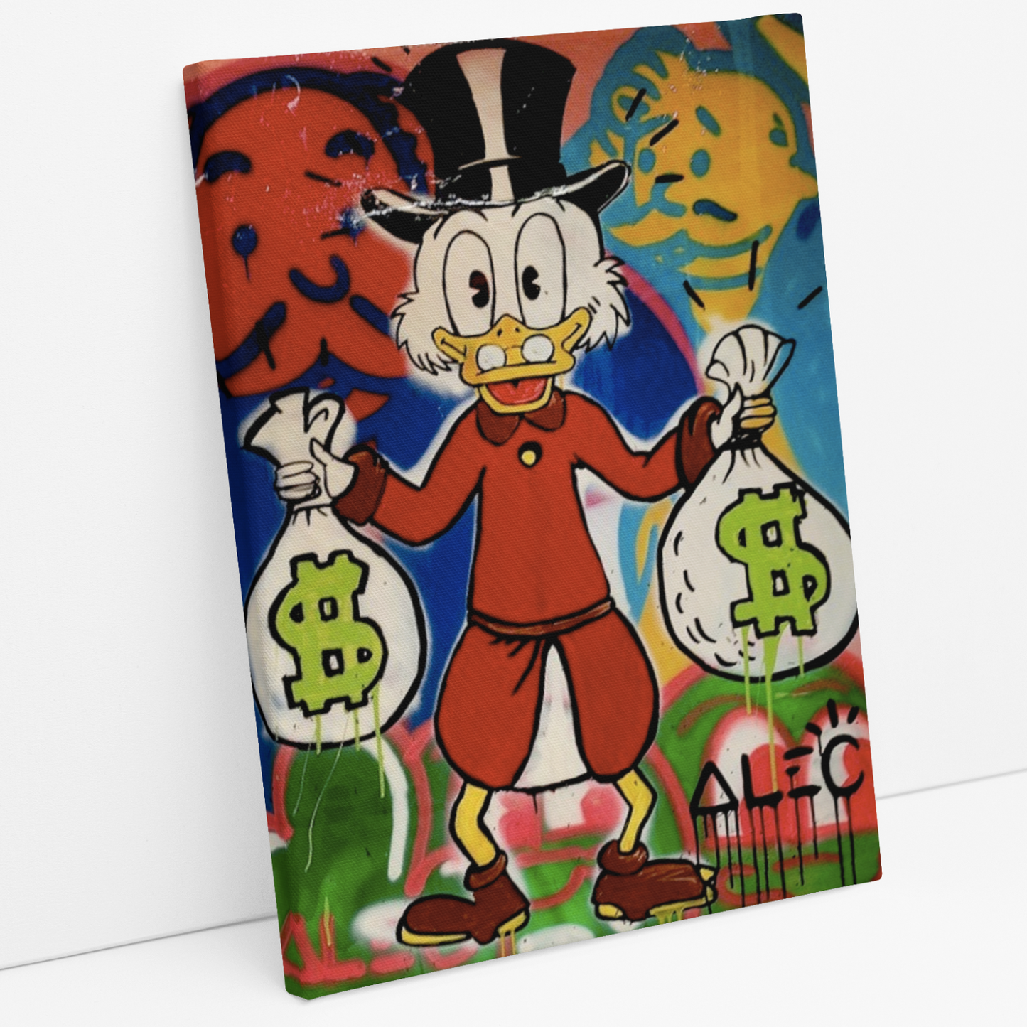Cuadro Scrooge McDuck / McPato - Alec Monopoly