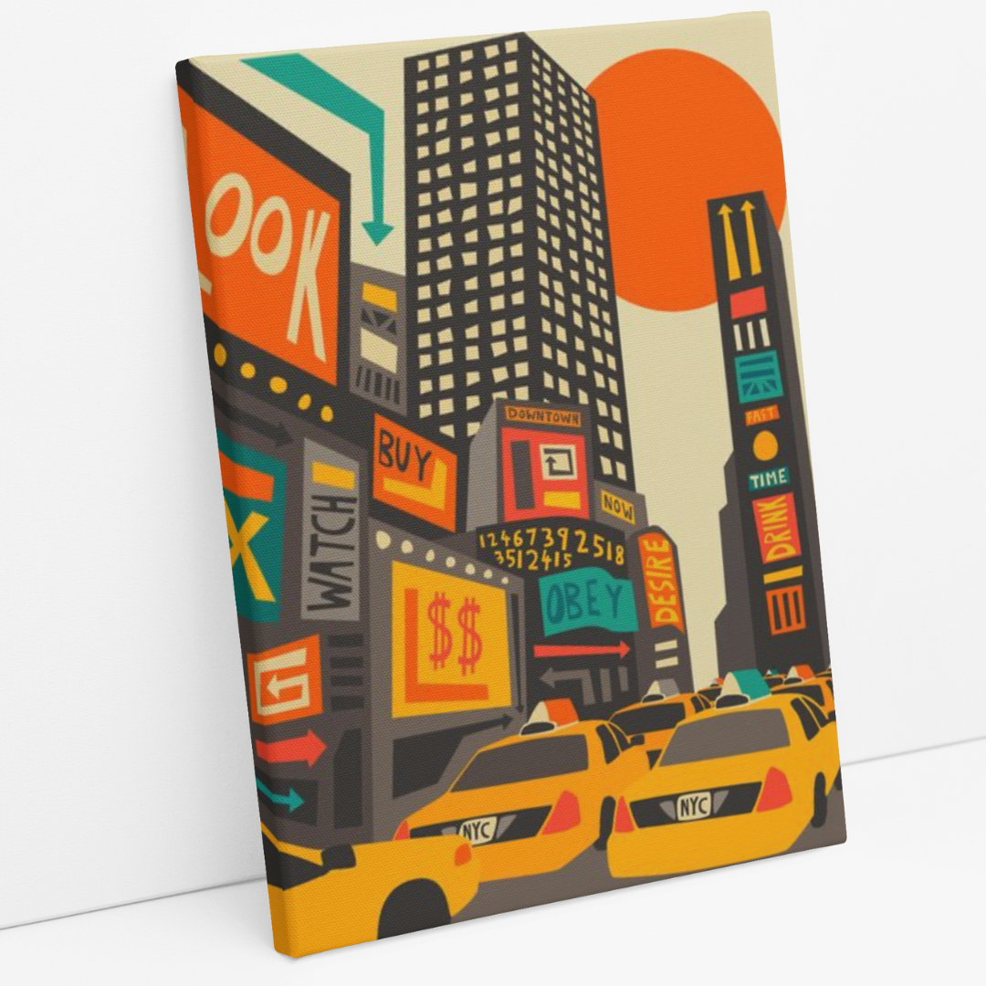 Cuadro Ciudades de EUA New York Pop