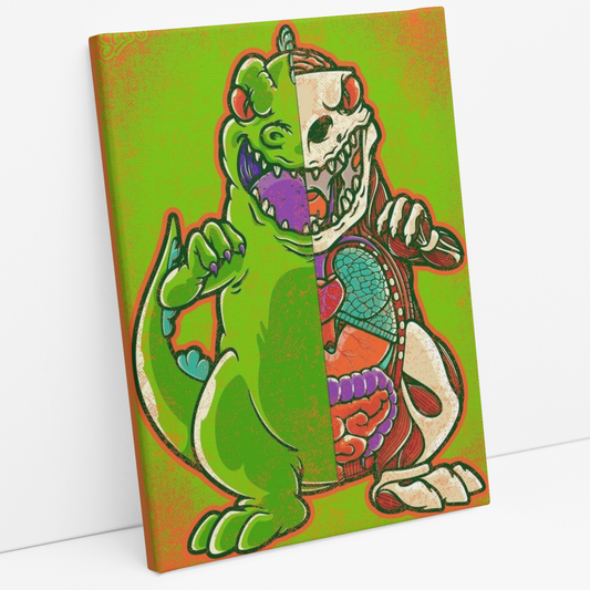 Cuadro Reptar X-Ray