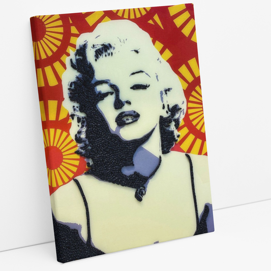 Cuadro Marilyn Monroe Pop Art Blanco y Negro
