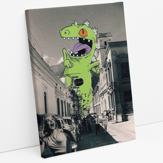 Cuadro Reptar B&W