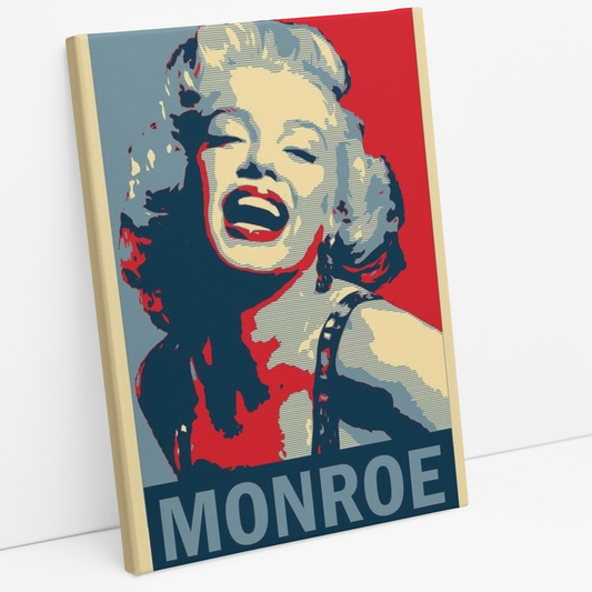 Cuadro Marilyn Monroe Pop Art Bicolor