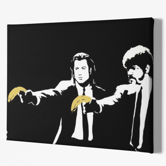 Cuadro Banksy Pulp Fiction