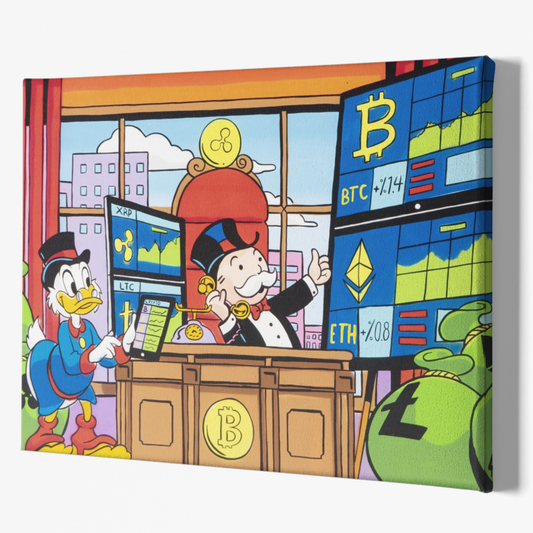Cuadro Crypto - Alec Monopoly