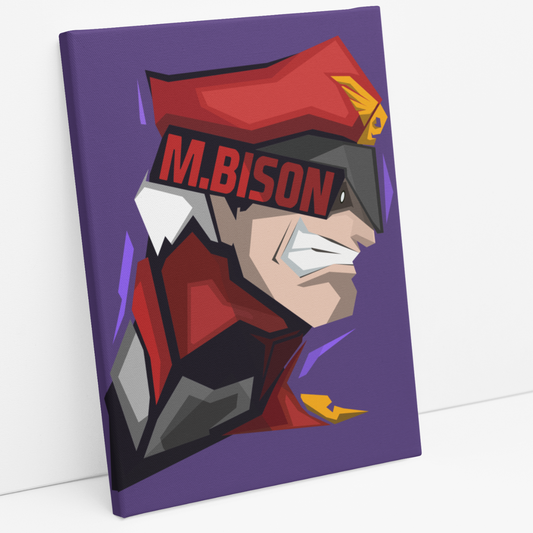 Cuadro Mr Bison Street Fighter