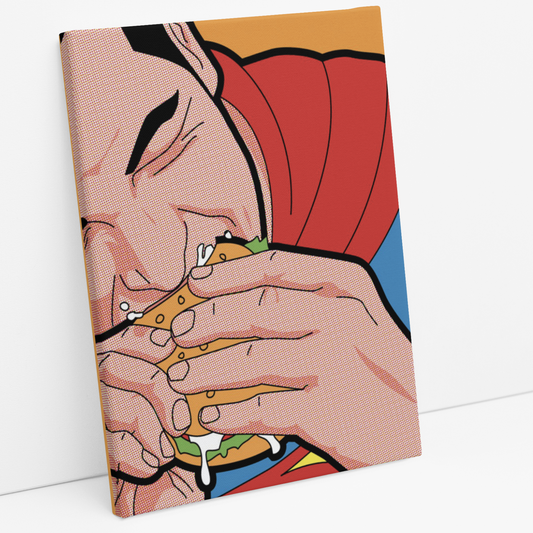 Cuadro Arte Pop Superman