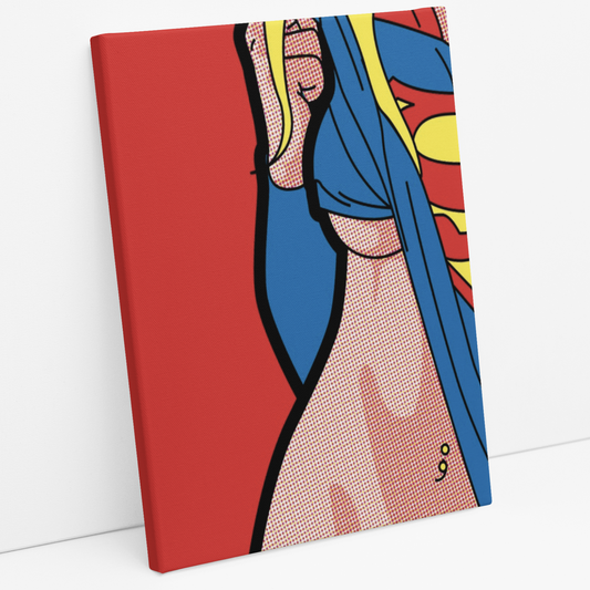 Cuadro Arte Pop Supergirl I