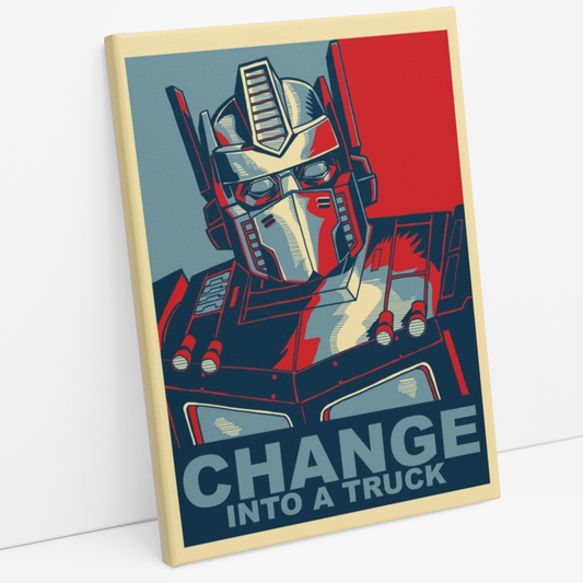 Cuadro Optimus Prime Pop Art