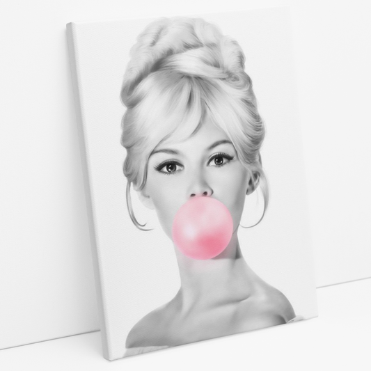 Cuadro Brigitte Bubble Gum Rosa