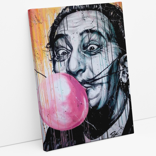 Cuadro Dalí Bubble Gum