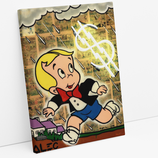 Cuadro Richie Rich - Alec Monopoly