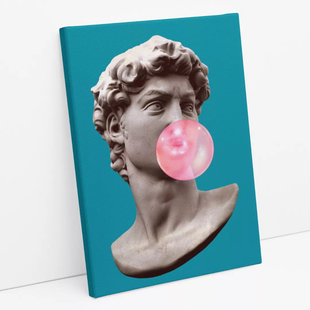 Cuadro El David Bubble Gum